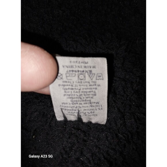 The Normal Brand Denim Moto Jacket Coat Motor Motorcycle Black Medium Sherpa - Picture 10 of 10